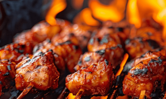 Grilled Chicken Skewers